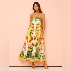 ALEMAIS lemonis sundress, size 4 US size 8 AUS